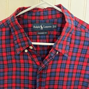 Men’s Ralph Lauren Polo Classic Fit Button Down Shirt-XL